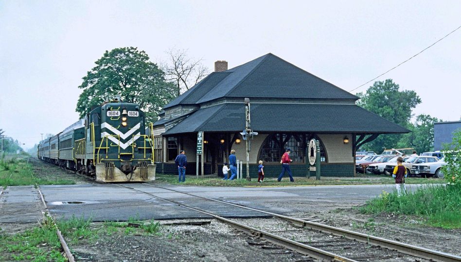 Michigan Northern Passenger Train at Big Rapids